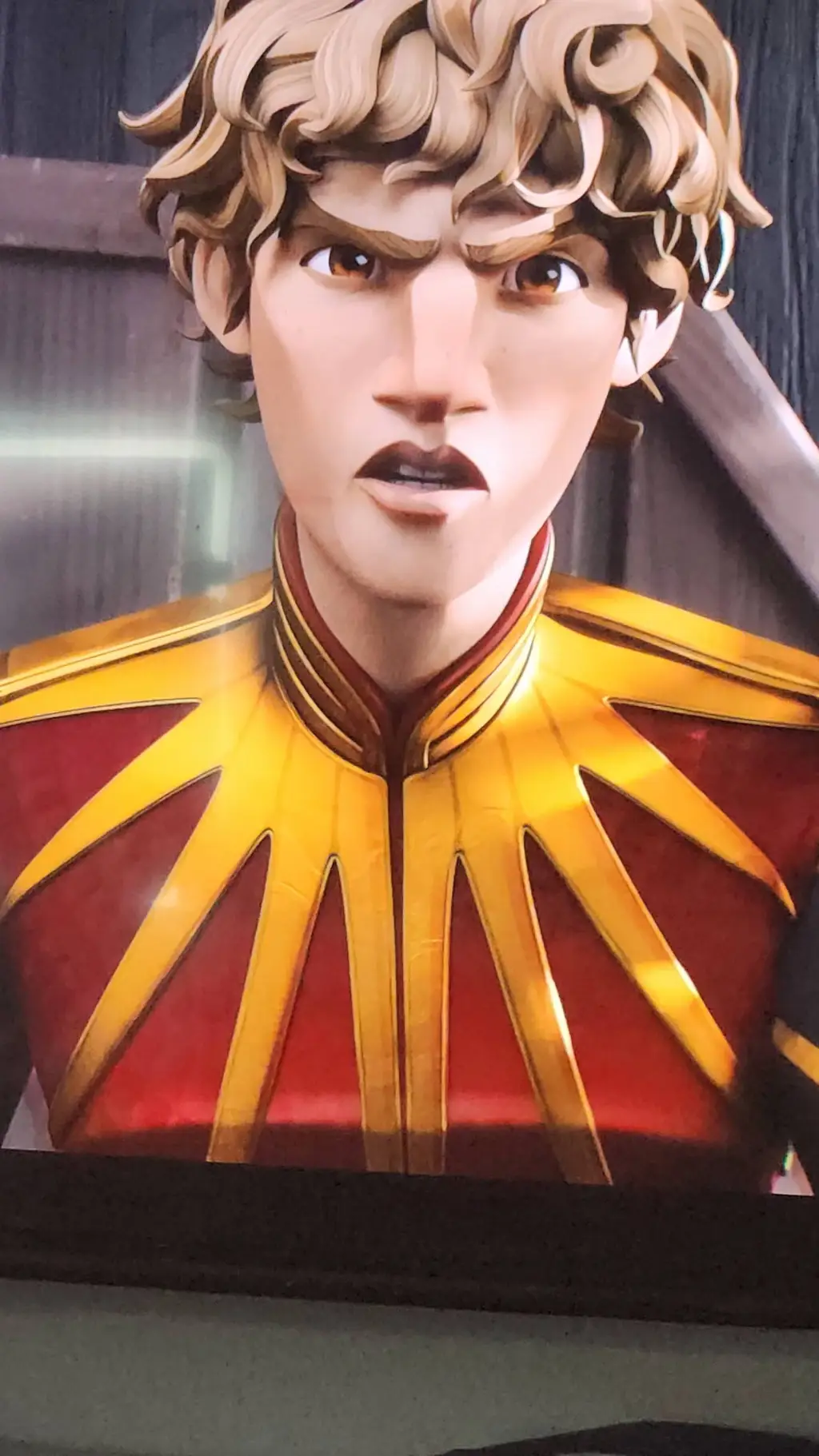 ai character: Wolf king 2 background