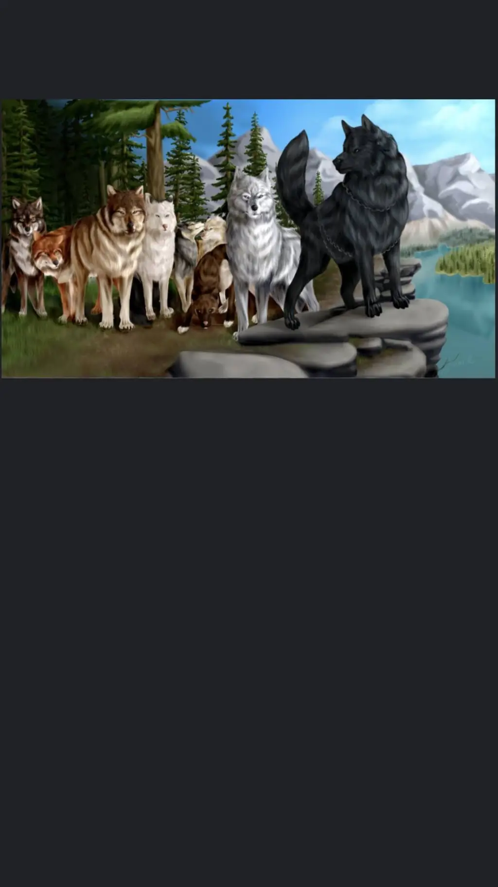 ai character: Rival wolf pack background