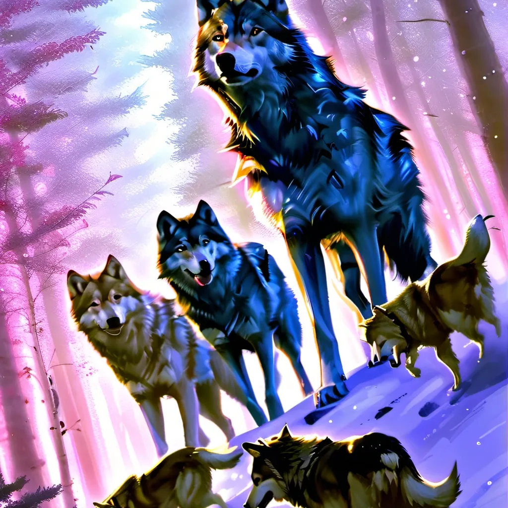 chat with ai character: Wolf pack