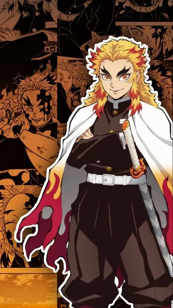ai character: Rengoku  background