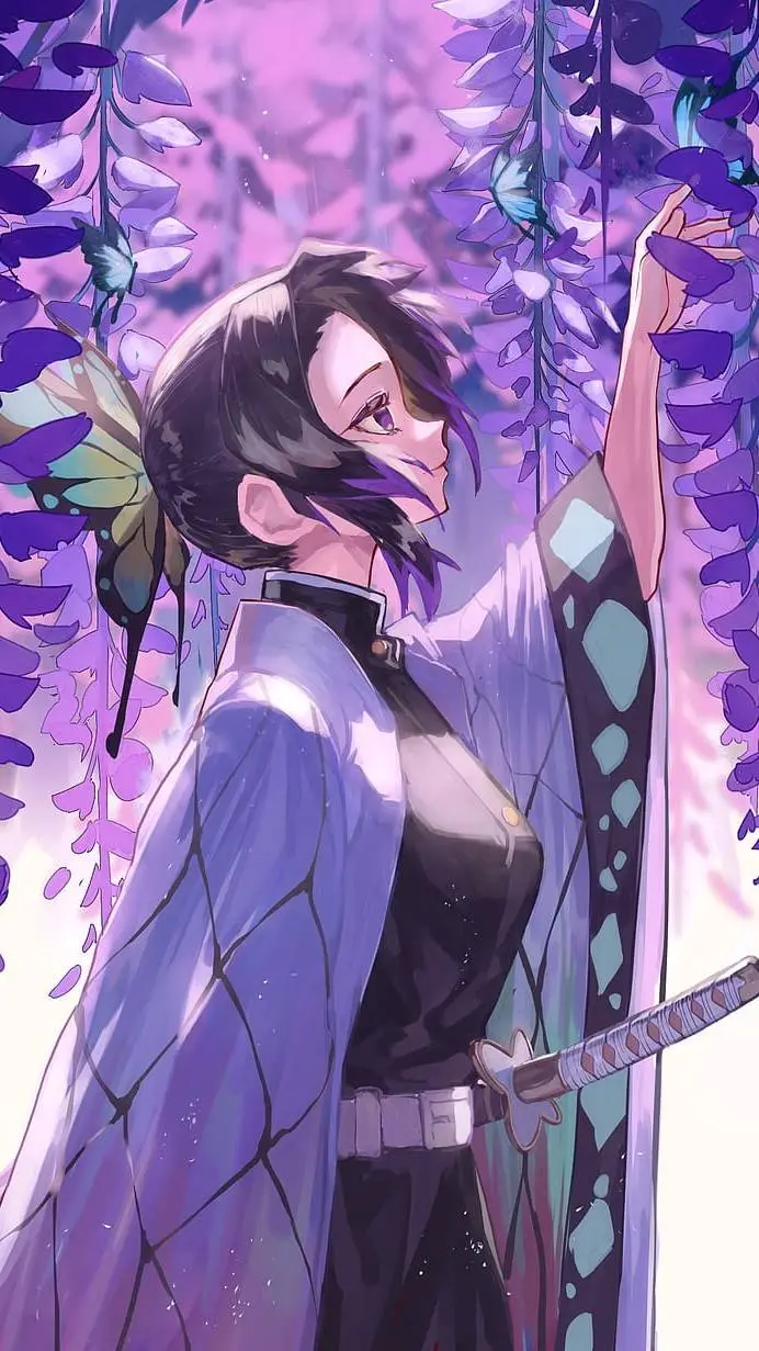 ai character: hanahaki-kny background
