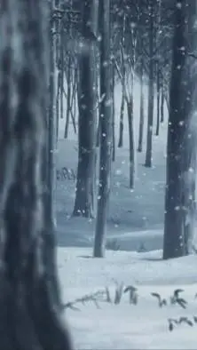 ai character: kny-snow background