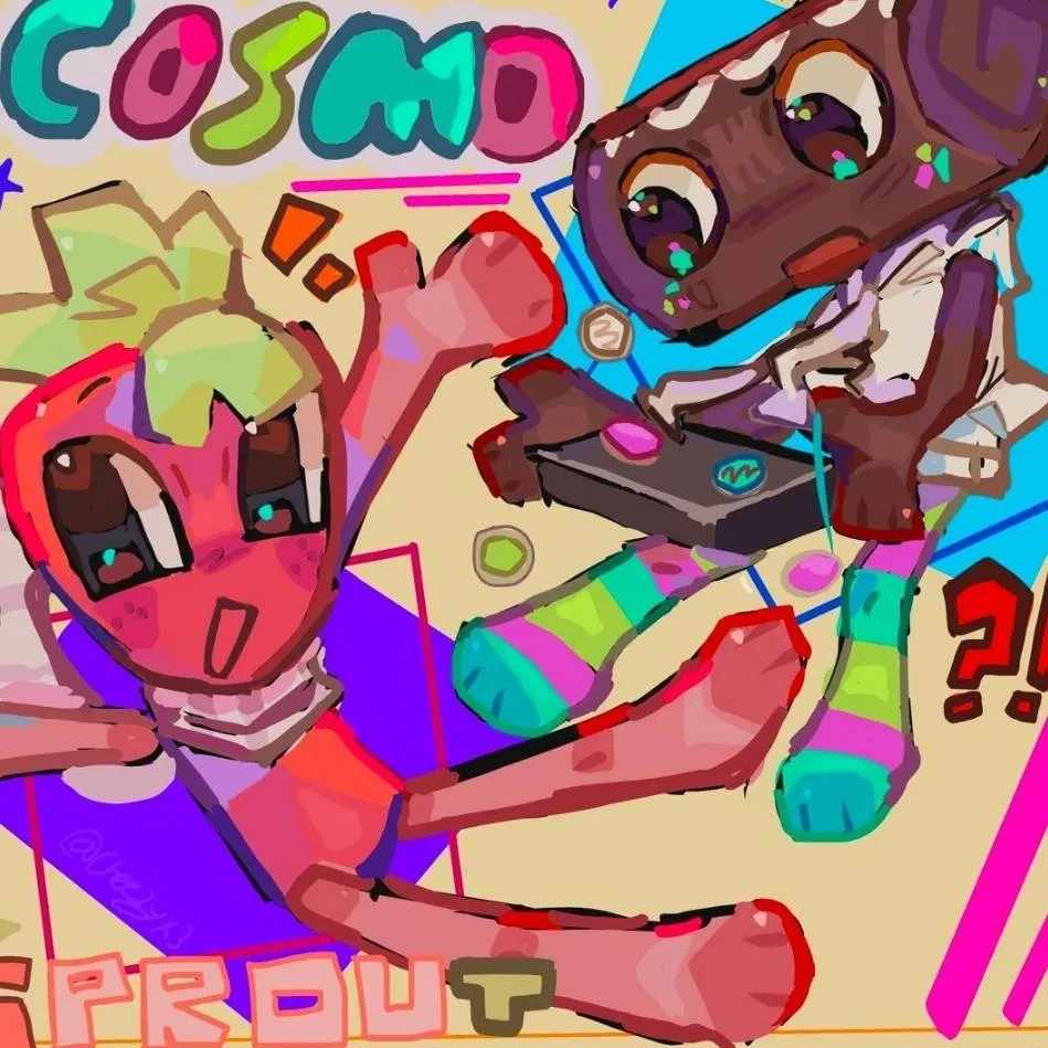 chat with ai character: Sprout and Cosmo!!