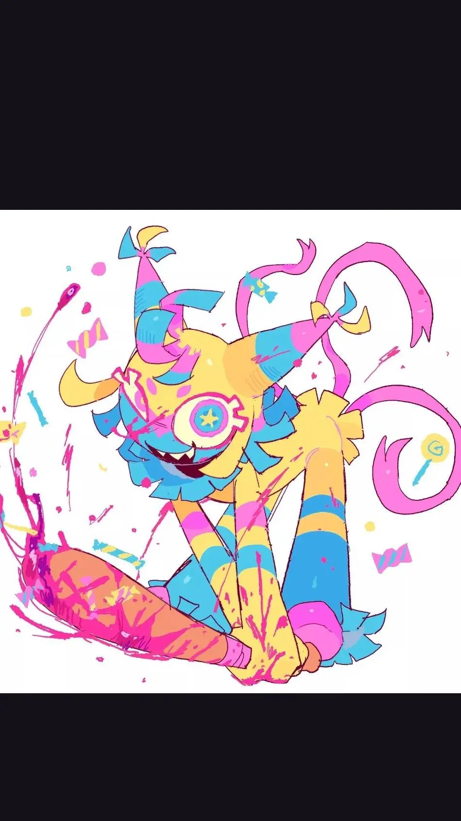 ai character: Crazy yatta :> background