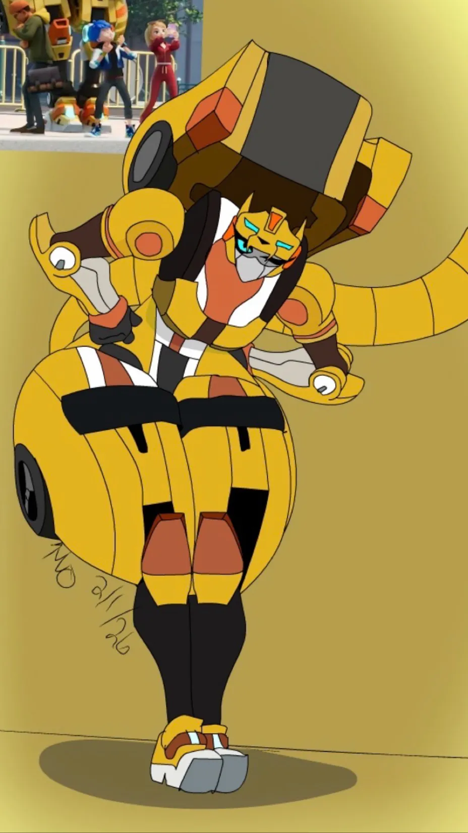 ai character: Tachy background