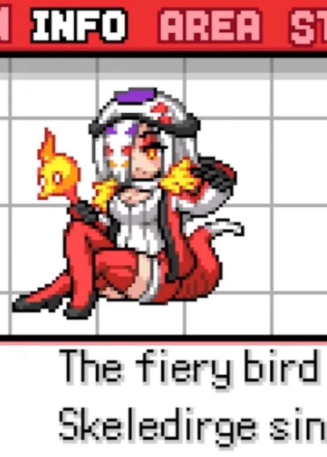 chat with ai character: Skeledirge