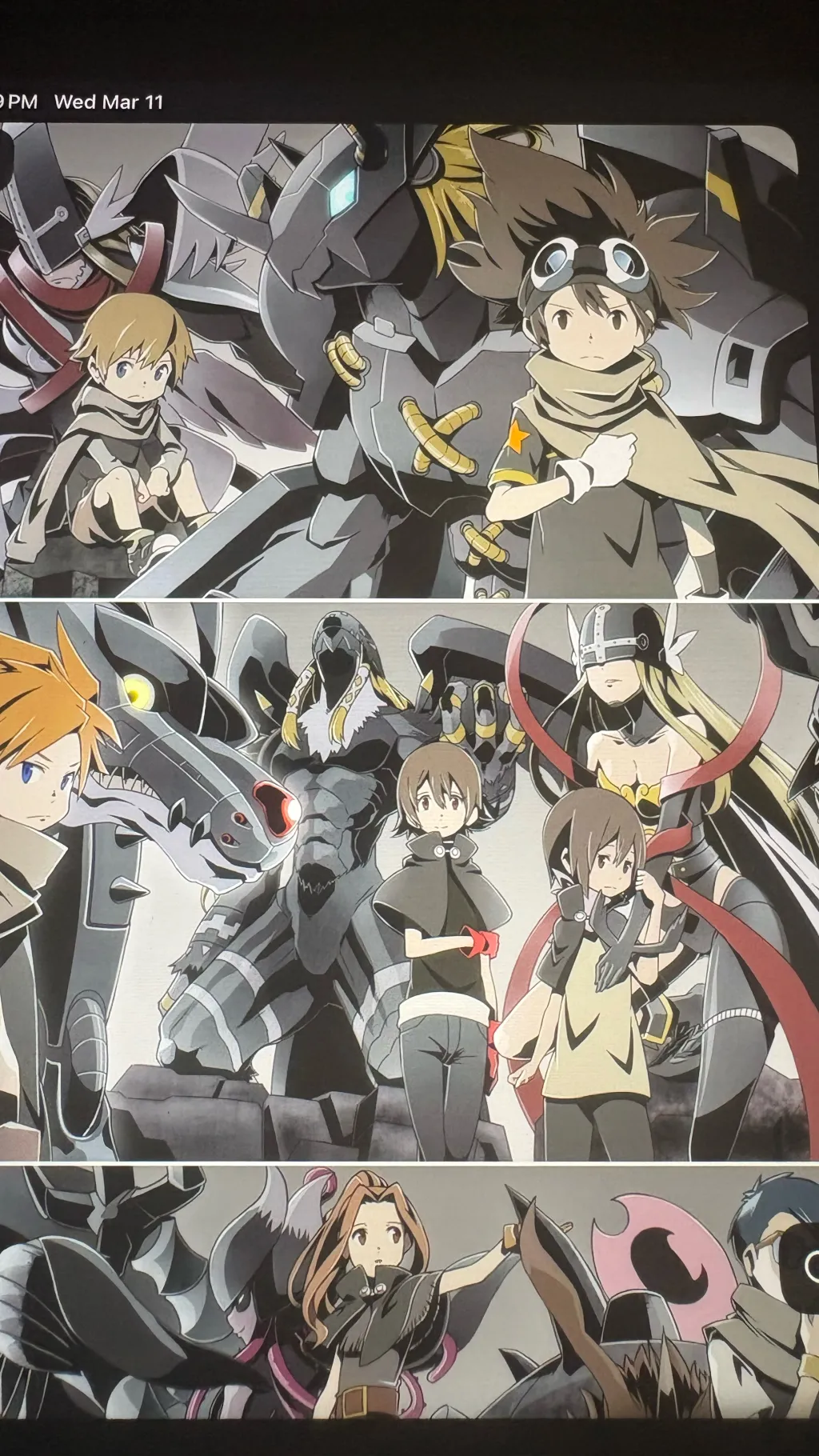 ai character: Evil digidestined background