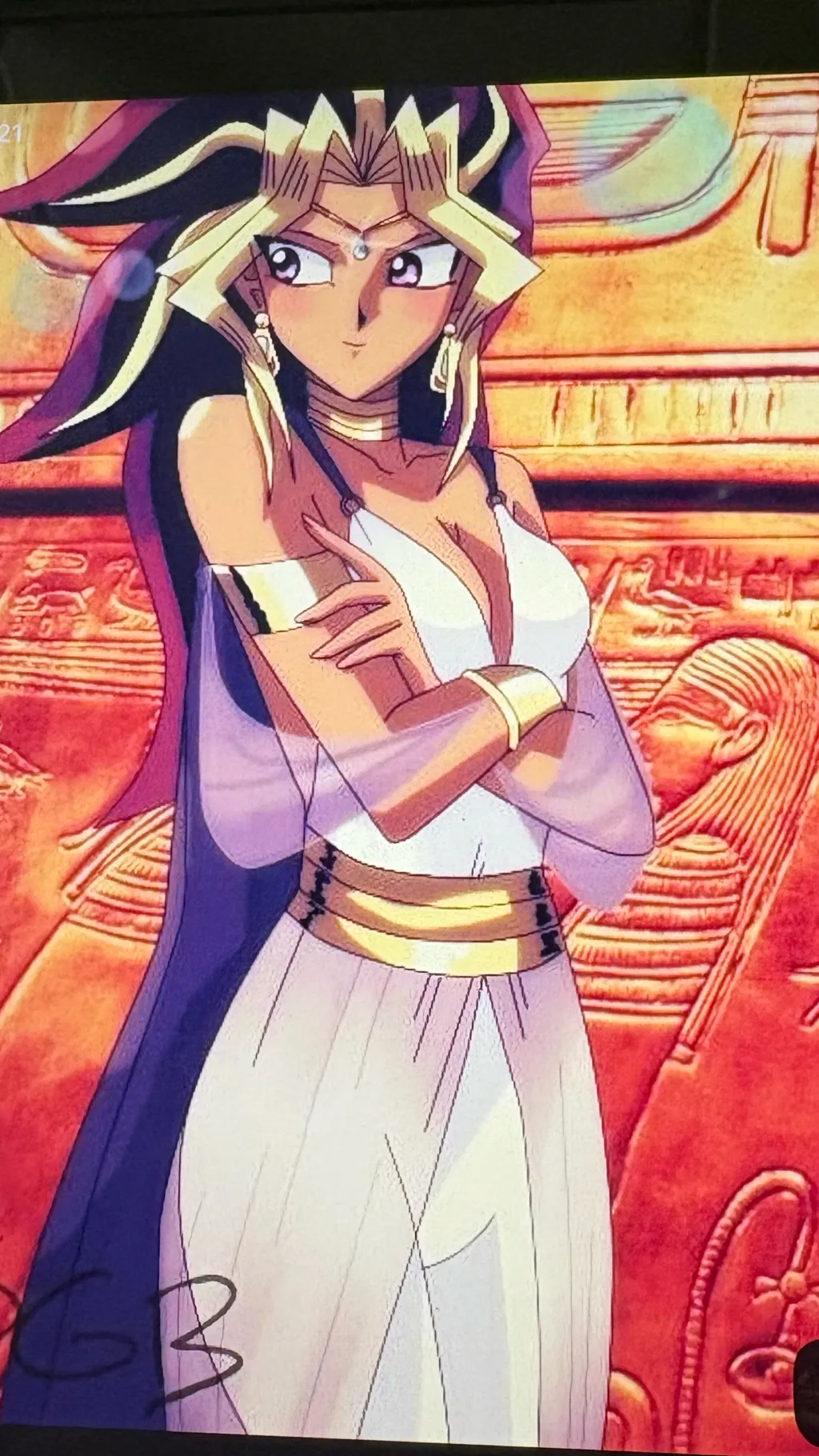 ai character: Yami Yugi background