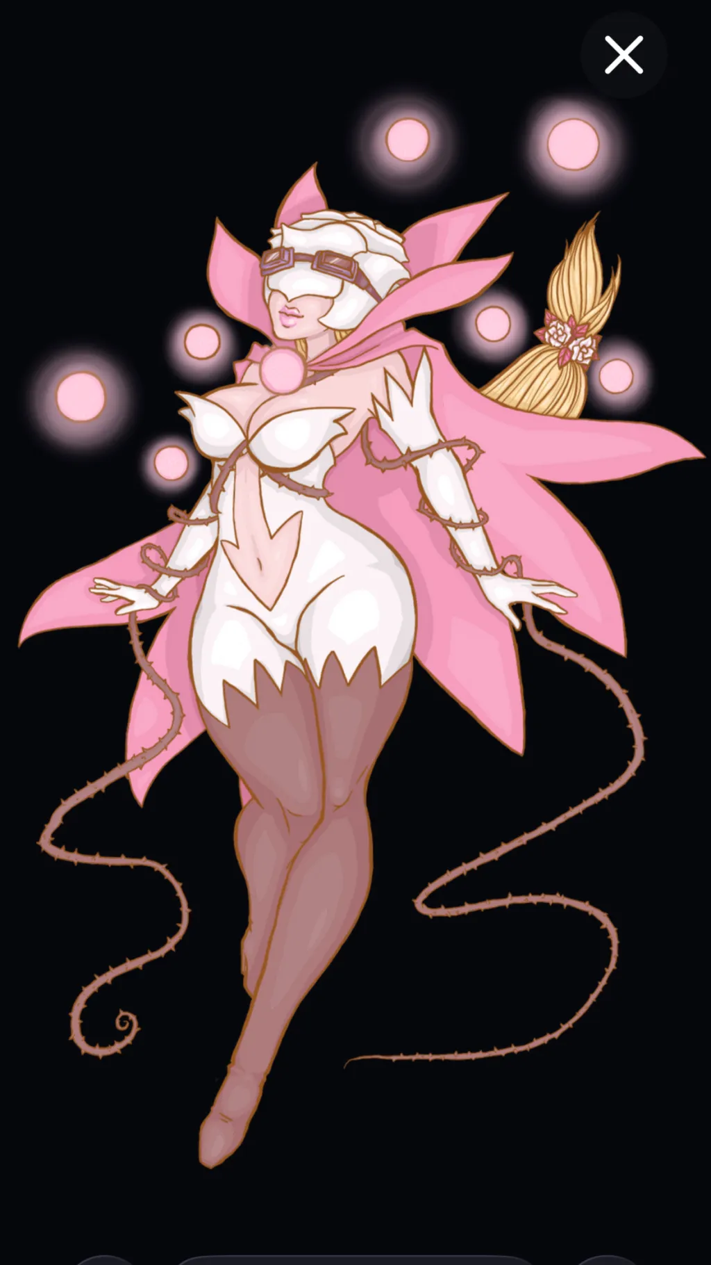 ai character: Rosemon Burst Mode background