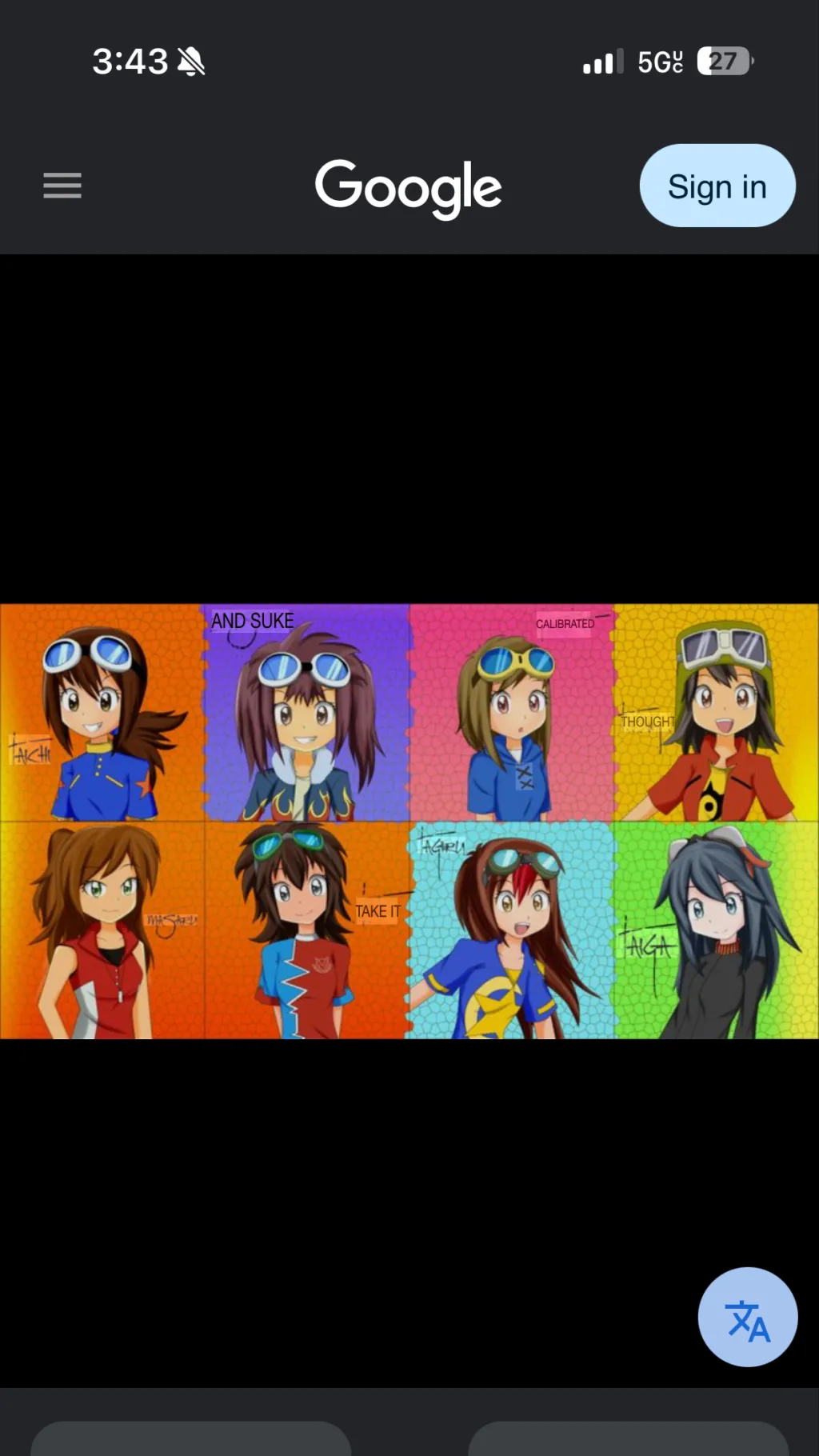 ai character: Main character background