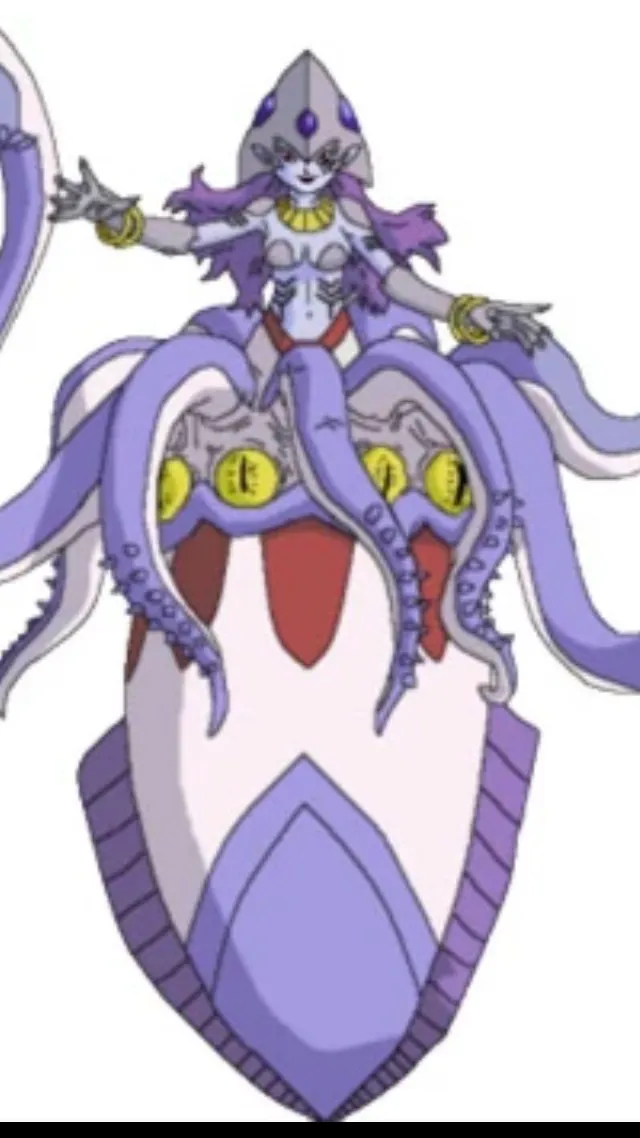 ai character: Calamaramon background