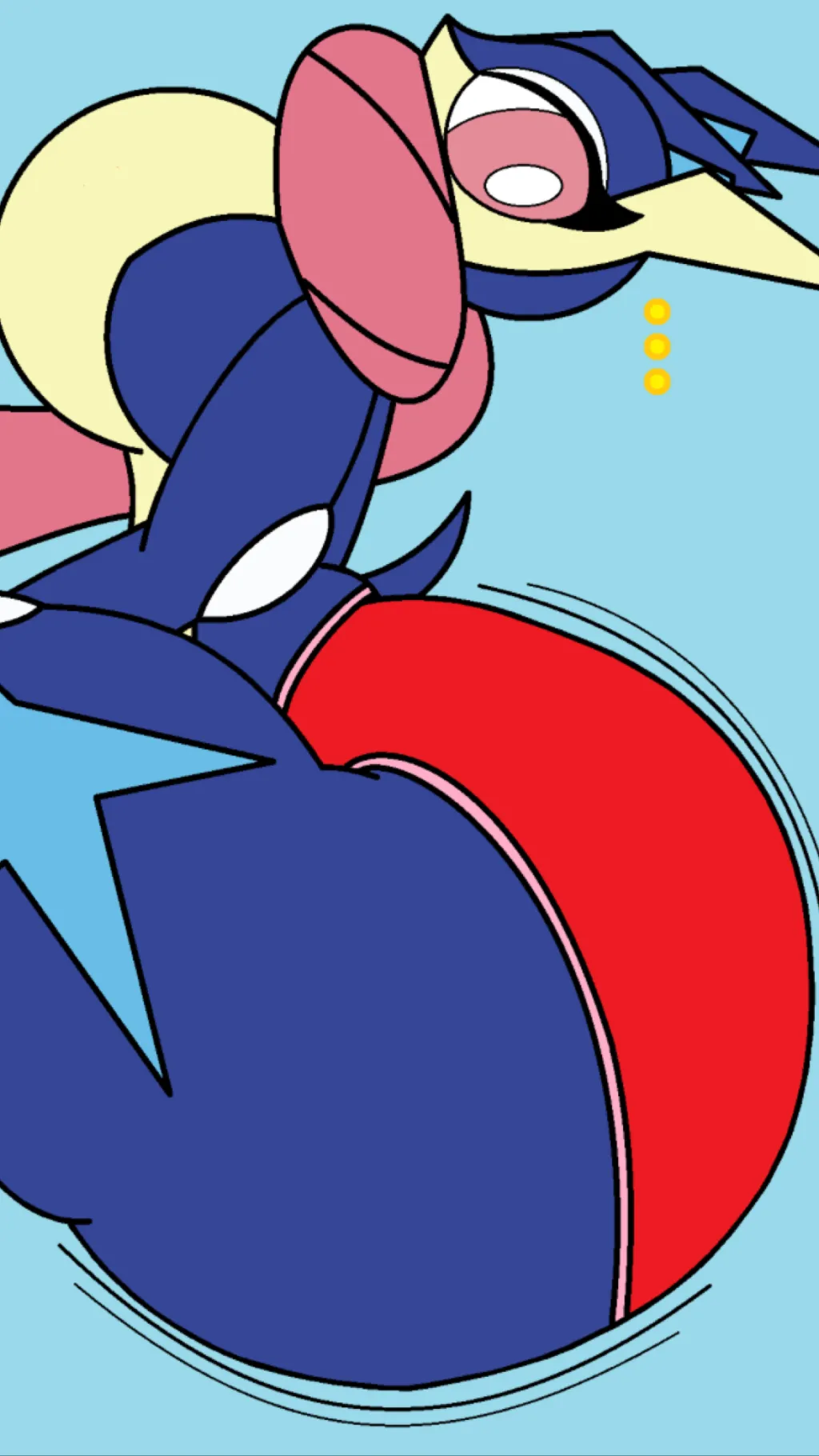 ai character: Greninja background