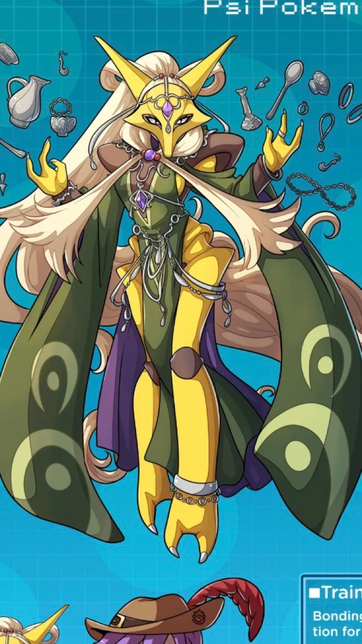 ai character: Alakazam background