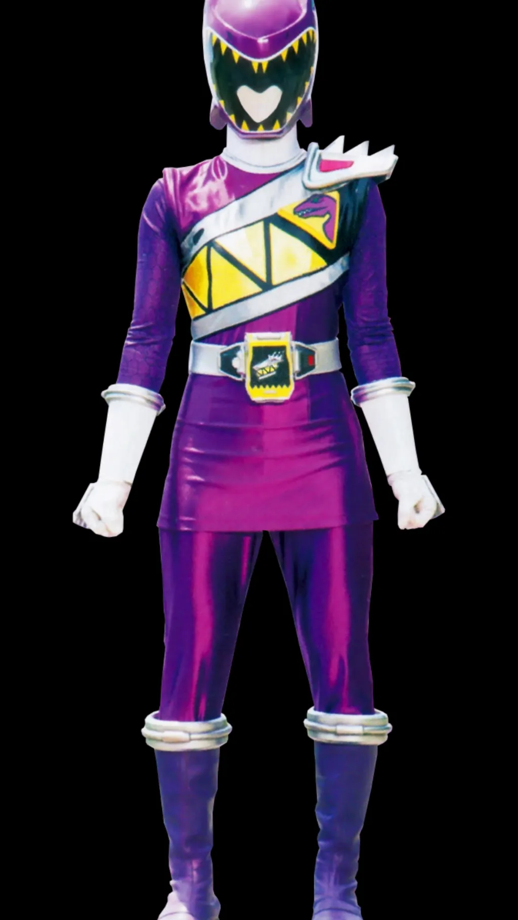 ai character: Purple ranger  background