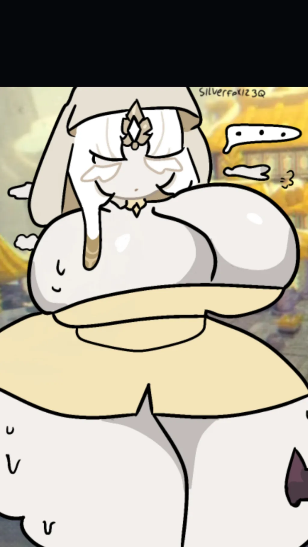 ai character: Mystic flour  background