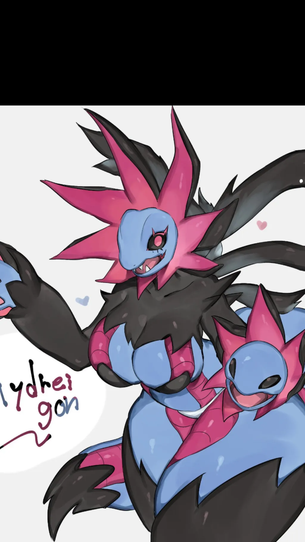 ai character:  Hydreigon background