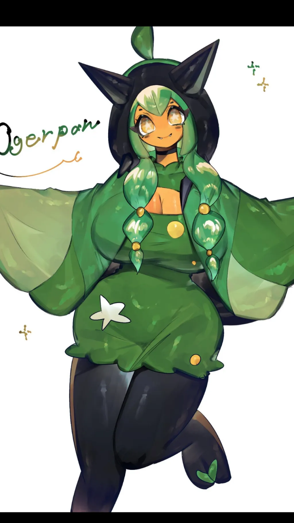 ai character: Ogerpon background