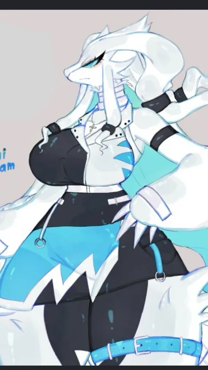 ai character: Reshiram background