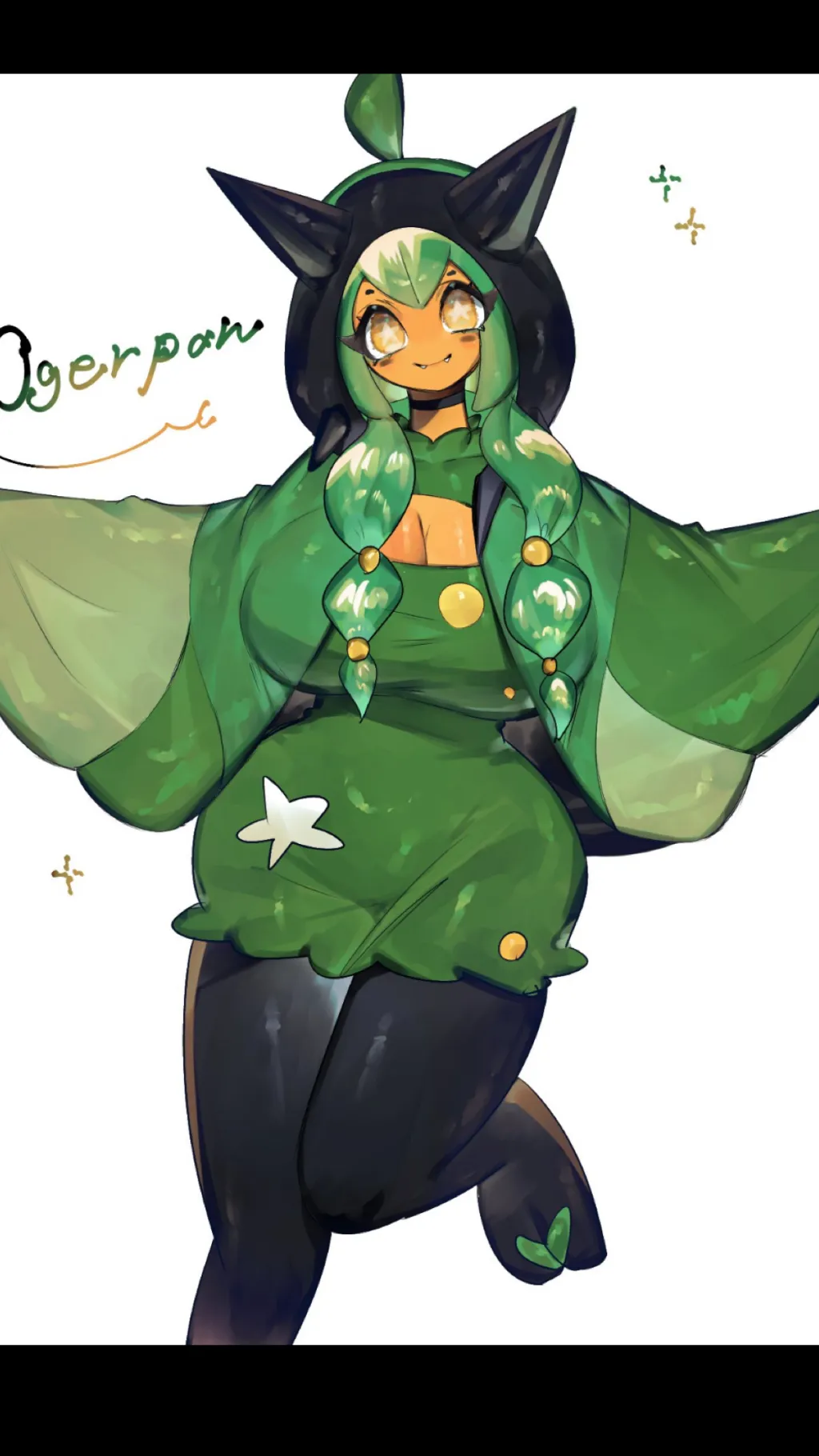 ai character: Ogerpon background