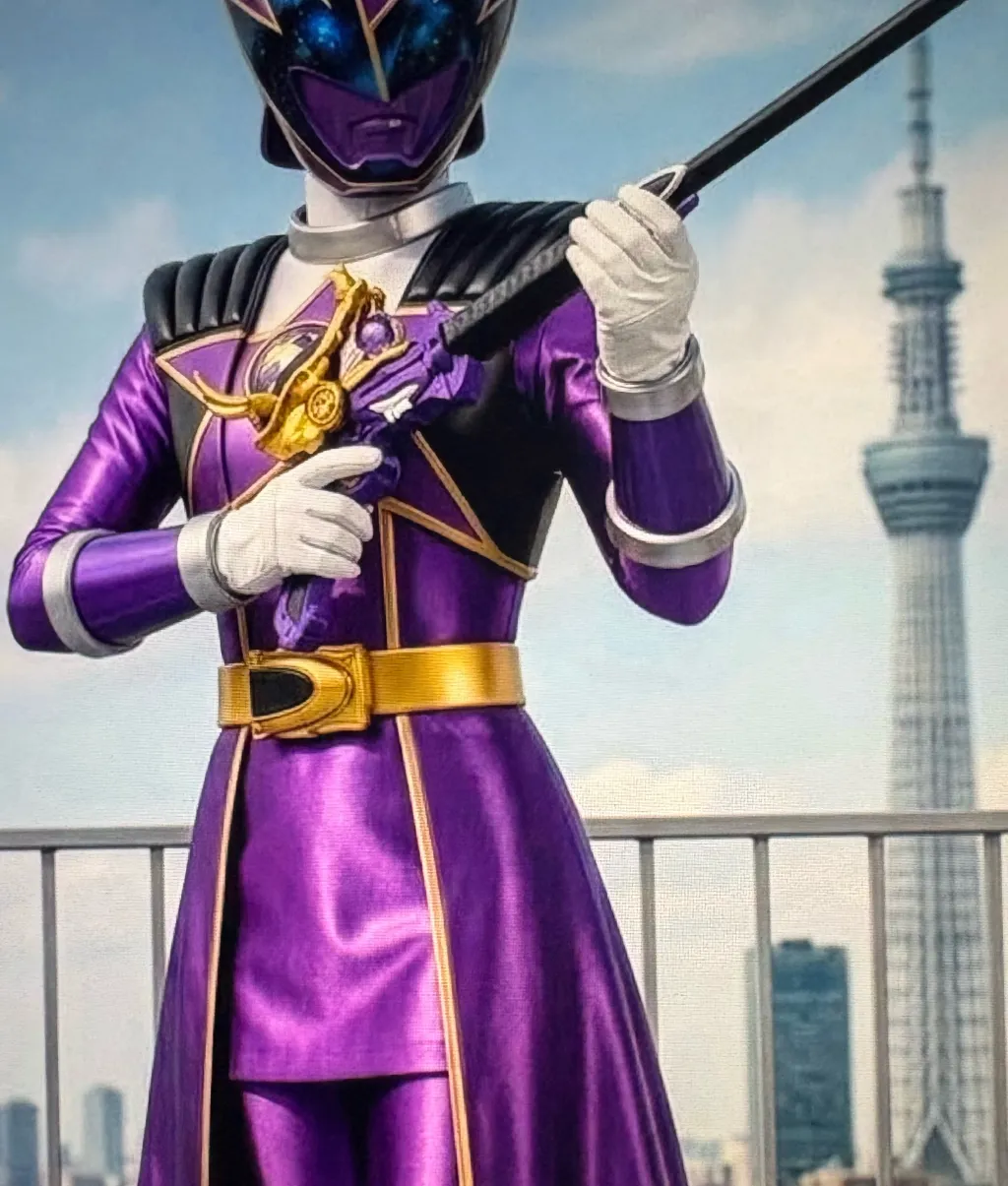 chat with ai character: Purple Ranger