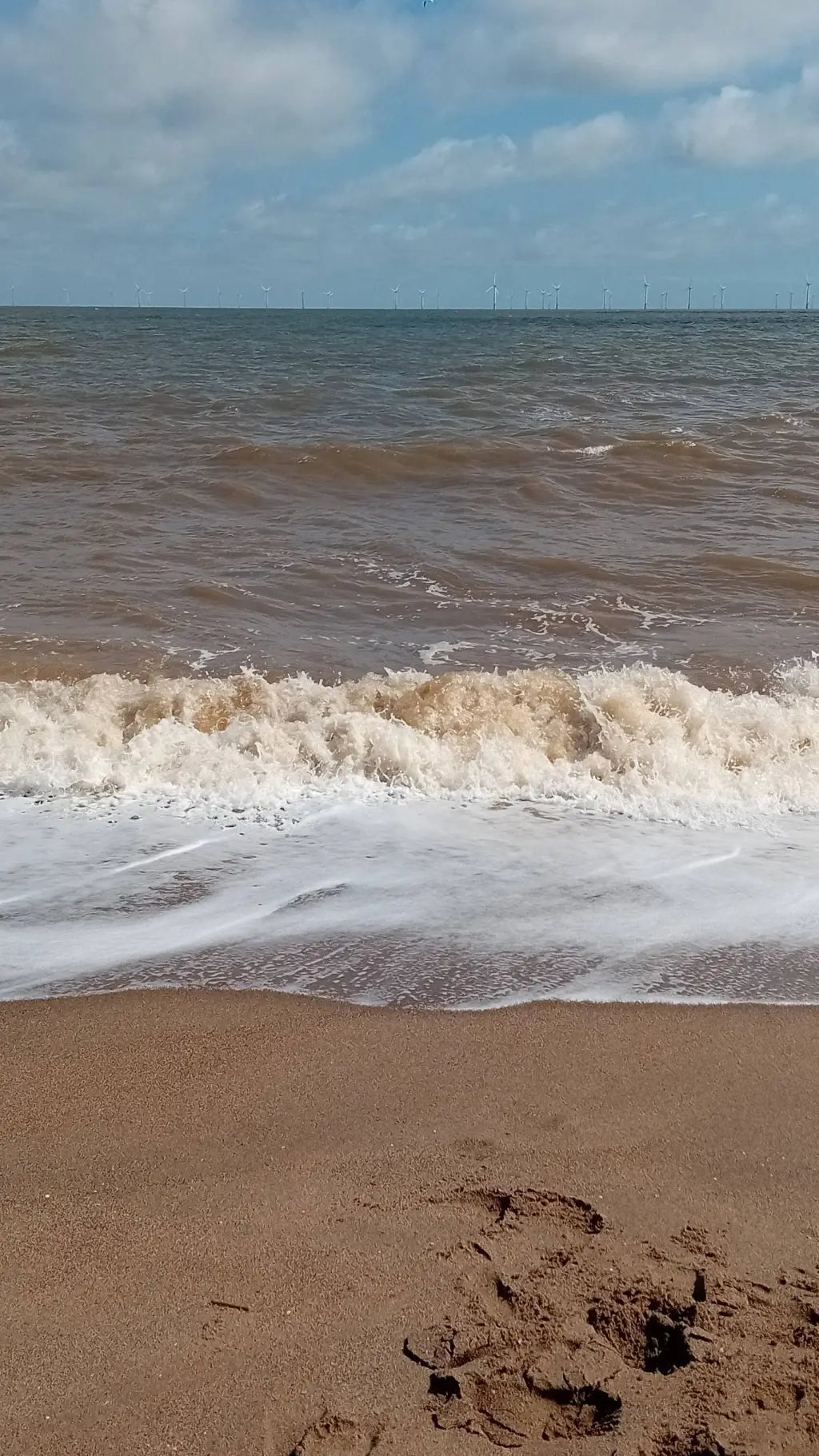 ai character: Beach background
