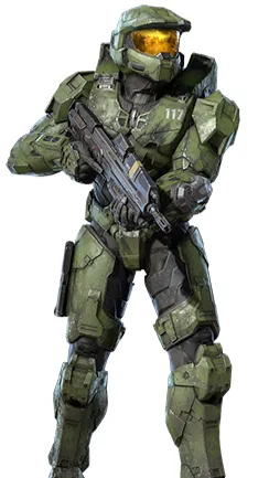 ai character: Master chief  background