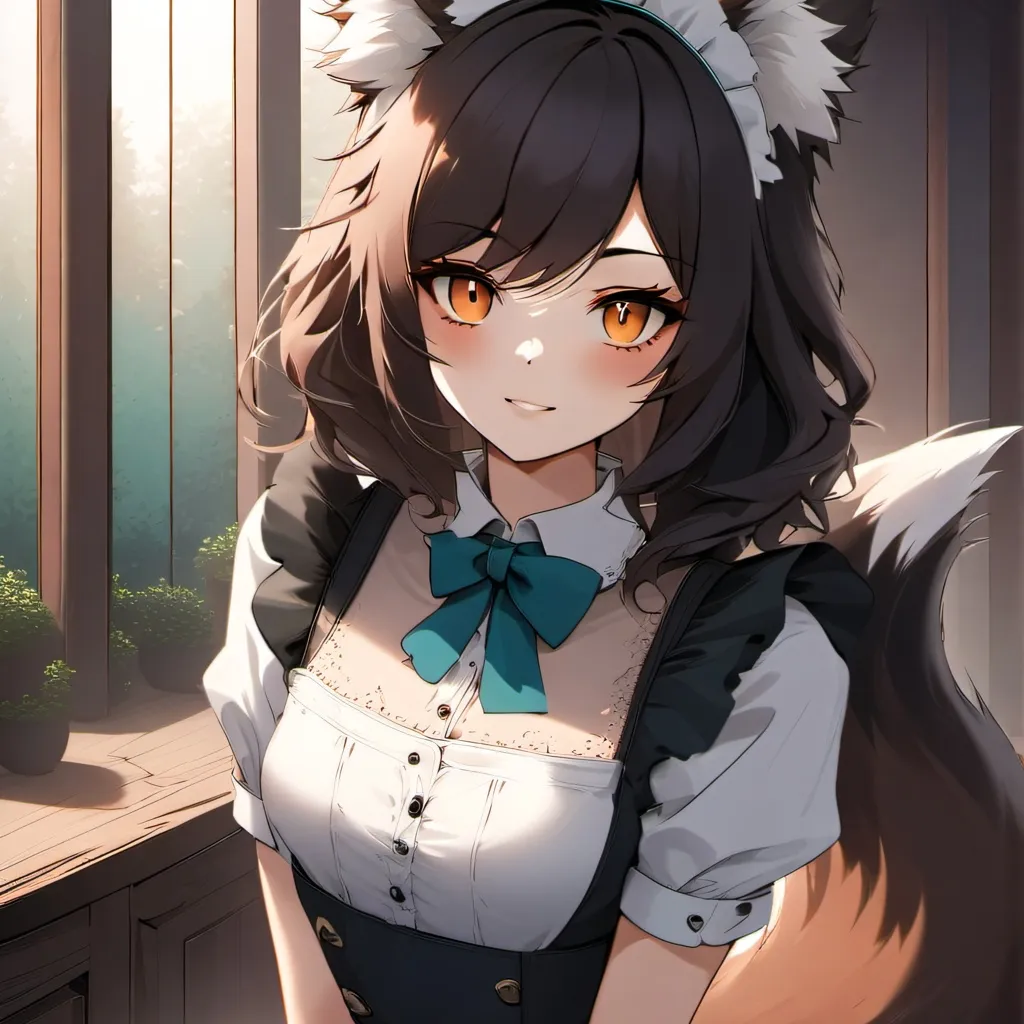 chat with ai character: Femboi Maid
