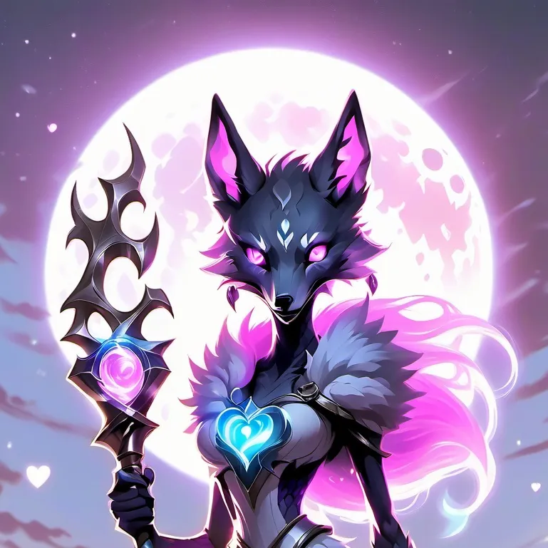chat with ai character: Mythical Wolf Mage