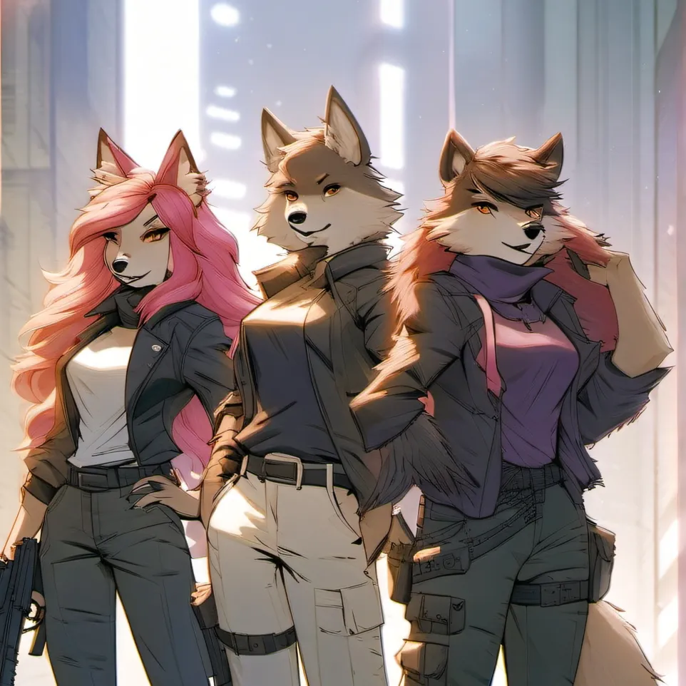 chat with ai character: The triple threats