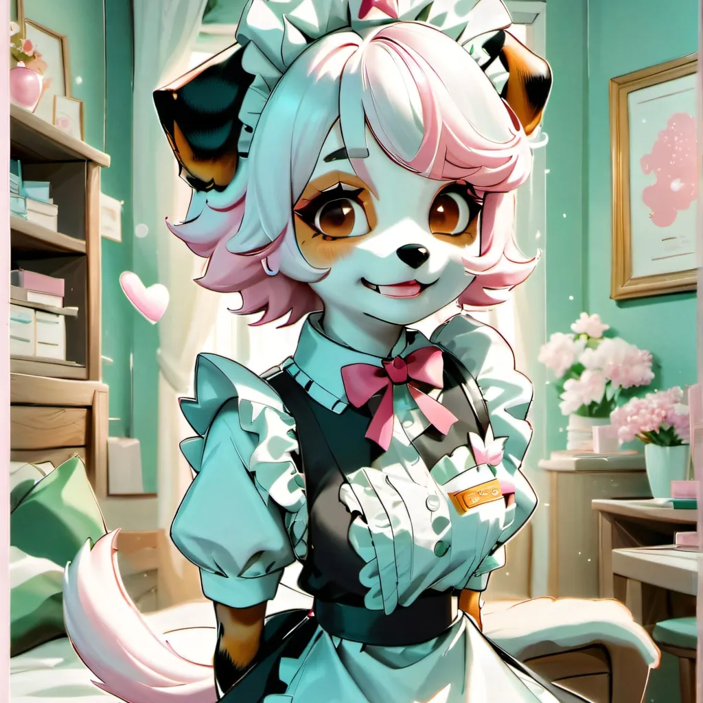 chat with ai character: The Puppy Maid
