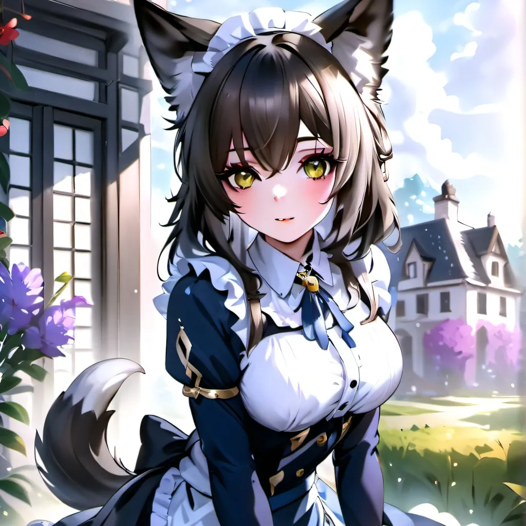 chat with ai character: Shy Maid