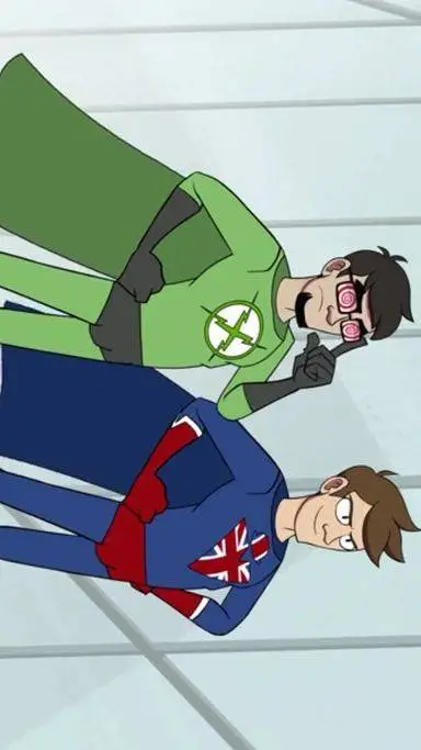 ai character: x-ray & vav background