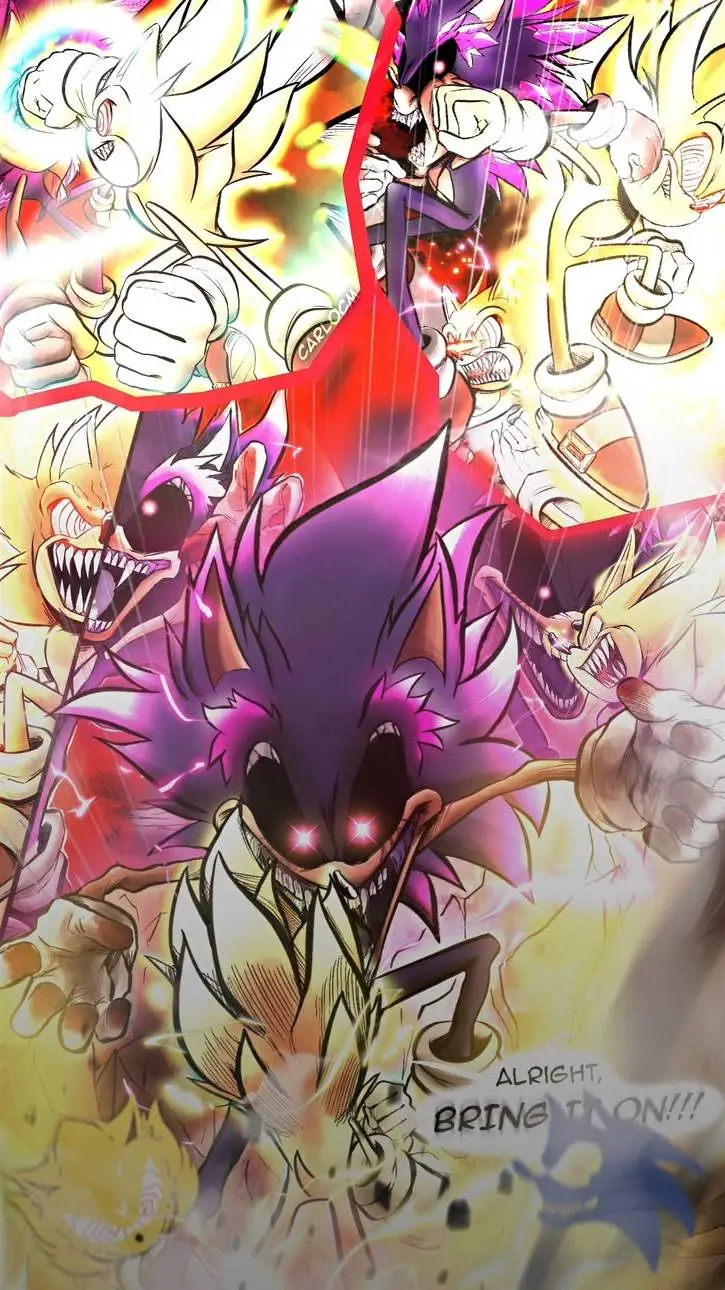 ai character: sonic execution background