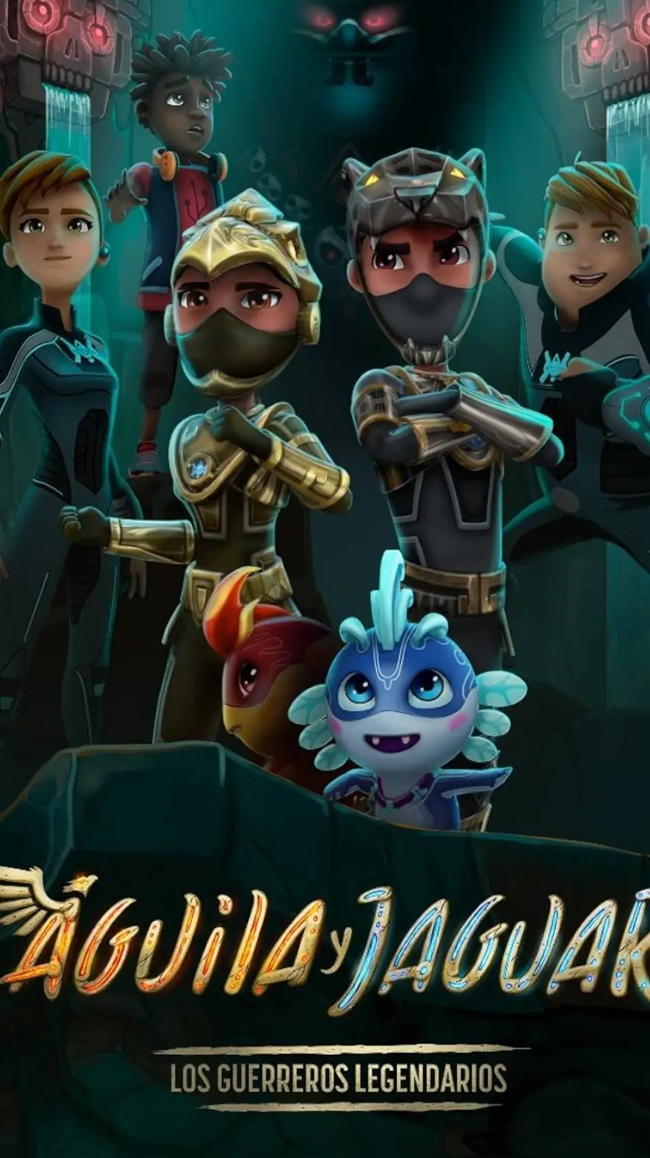 ai character: Eagle and Jaguar background