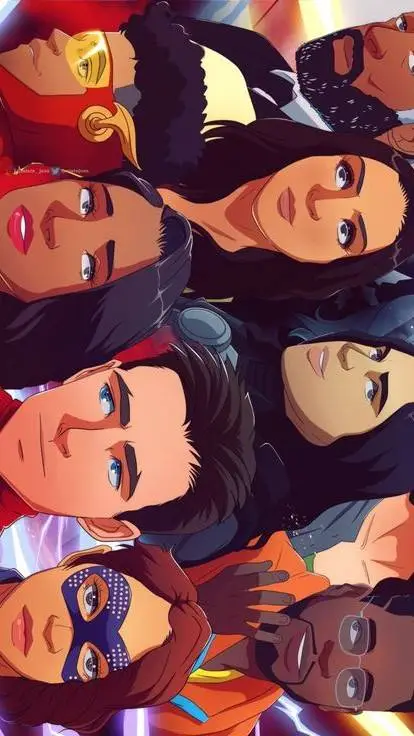 ai character: the flash family background