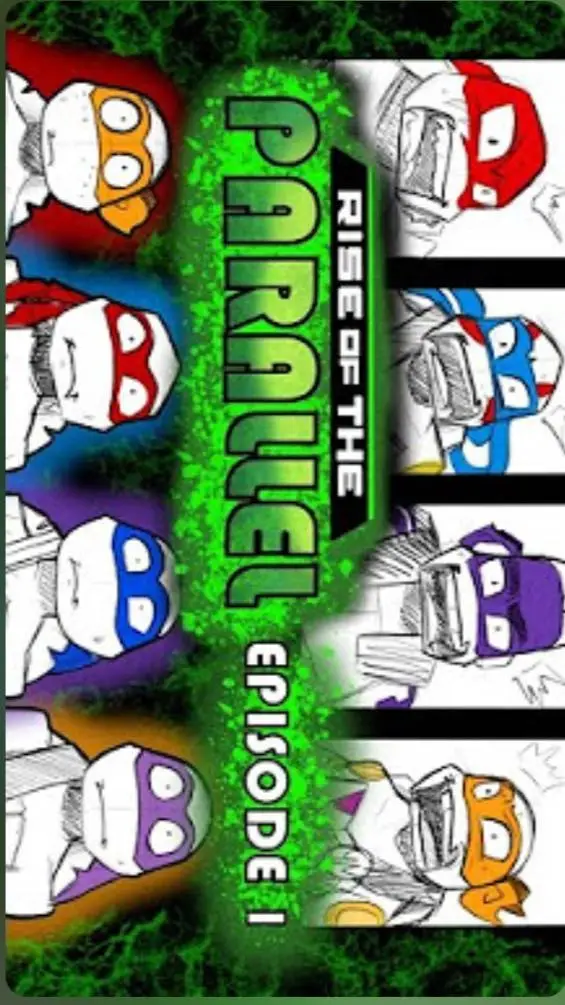 ai character: RISEOFthe PARALLEL background