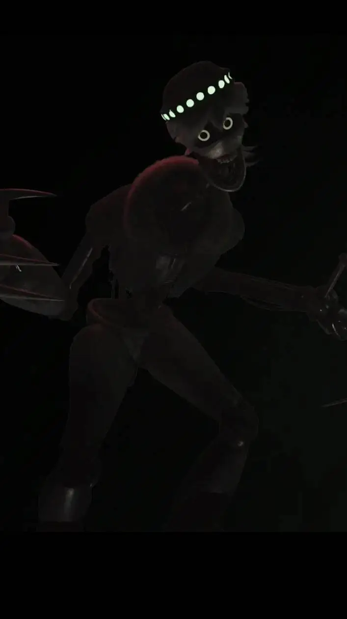 ai character: Analog horror N background