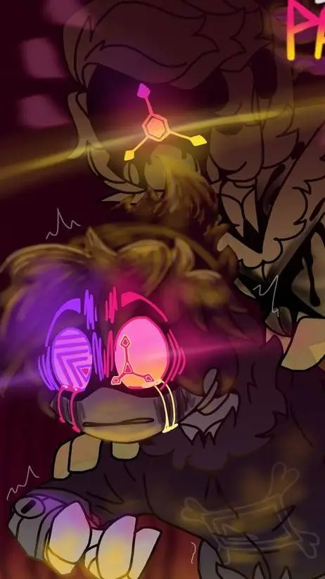 ai character: Swap panic au(new) background