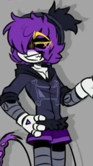 ai character: Uzi (Panic AU) background