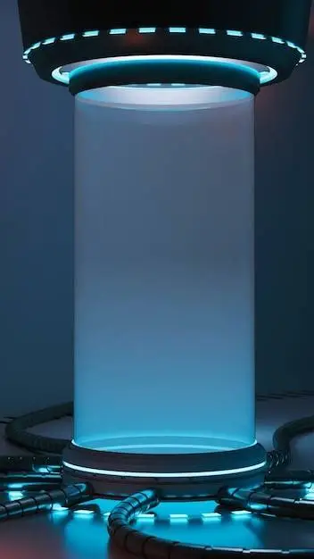 ai character: Laboratory background