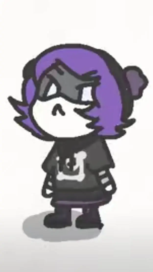 ai character: Uzi (as a kid) background