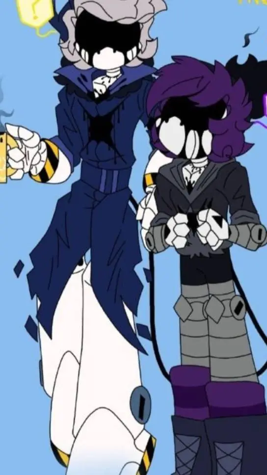 ai character: Ghost N and Uzi background