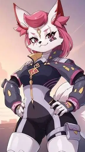 ai character: kimiko five tails  background