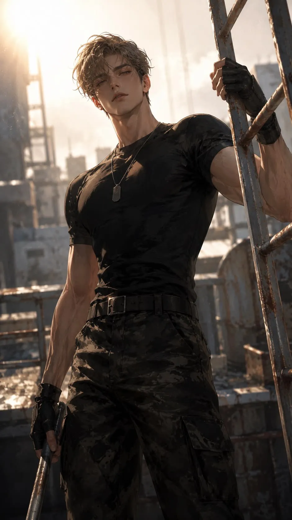 ai character: Archer Huntsman background
