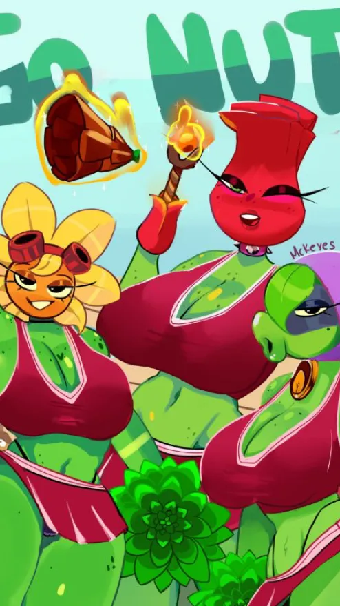 ai character: The girl trios background