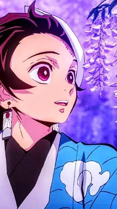 ai character: Tanjiro Kamado background