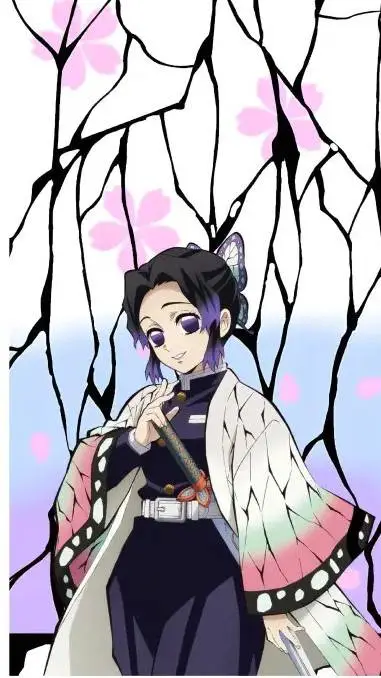 ai character: Shinobu Kocho background