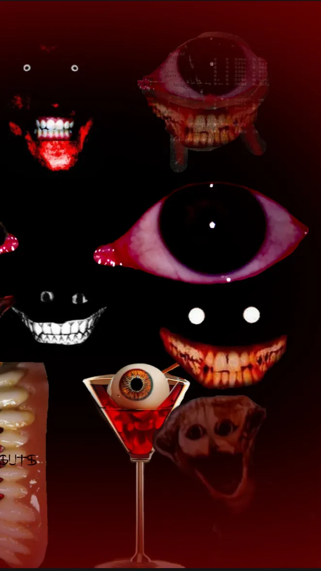 ai character: behind you.....  background