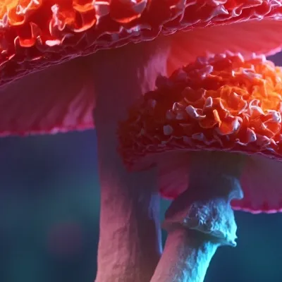 chat with ai character: Sus mushroom