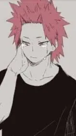 ai character: Sad kirishima  background